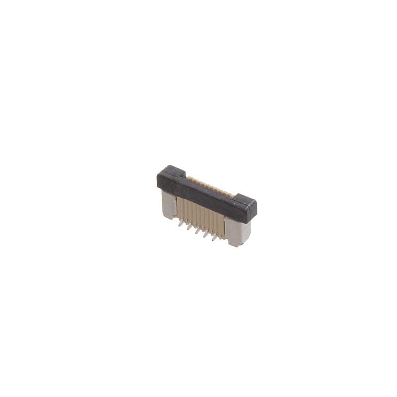 1 pcs : ZF5S-10-03-T-WT-TR - CONN FFC VERT 10POS 0.5MM SMD