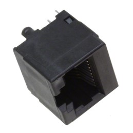 1 pcs : SS-651010-A-NF-K2 - CONN MOD JACK 10P10C VERT UNSHLD