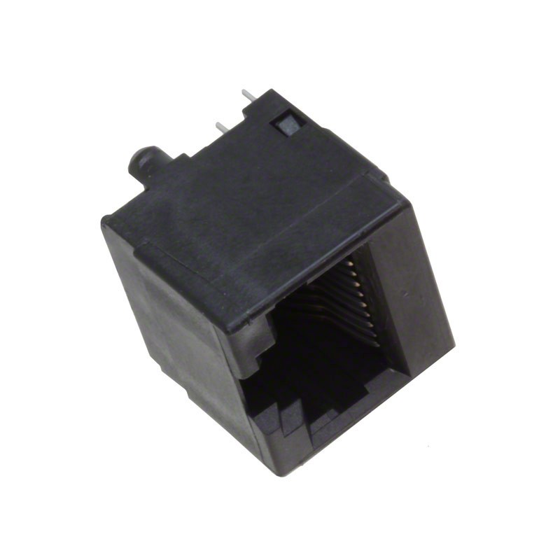 1 pcs : SS-651010-A-NF-K2 - CONN MOD JACK 10P10C VERT UNSHLD