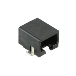 1 pcs : 0437438101 - CONN MOD JACK 8P8C R/A UNSHLD