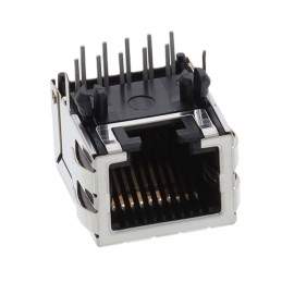 1 pcs : SS-701010S-A-PG4-BA - CONN MOD JACK 10P10C R/A SHLD