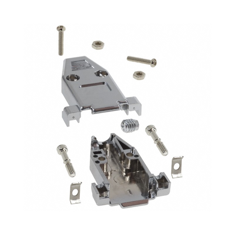 1 pcs : 978-009-020R121 - CONN BACKSHELL 9POS 180DEG SHLD