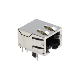 1 pcs : SS-701010S-A-PG4-1-BA - CONN MOD JACK 10P10C R/A SHLD