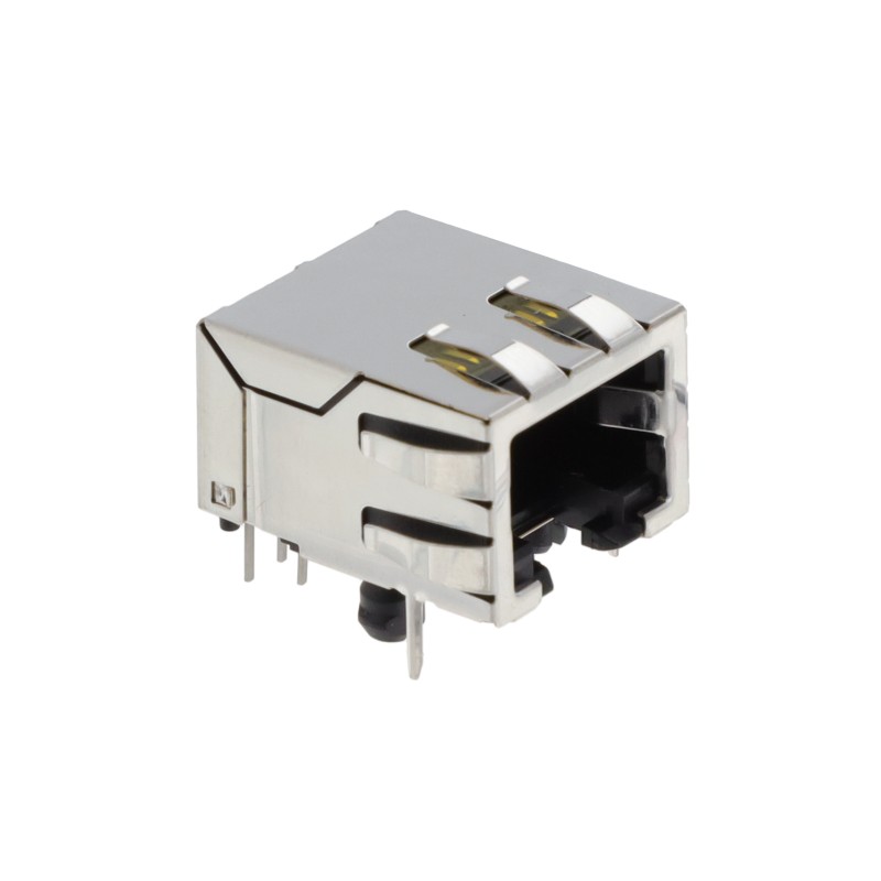 1 pcs : SS-701010S-A-PG4-1-BA - CONN MOD JACK 10P10C R/A SHLD