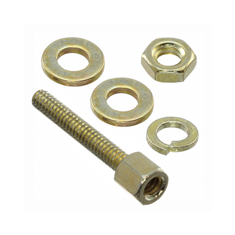 1 pcs : 4750-10 - 3/16 HEX X 3/4 TL X 4-40 THD