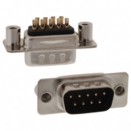 1 pcs : 171-009-103L021 - CONN D-SUB PLUG 9POS PNL MNT