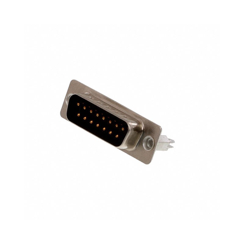 1 pcs : 2301828-1 - CONN D-SUB PLUG 15POS VERT SLDR