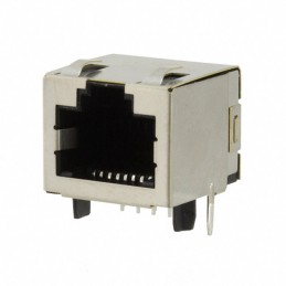 1 pcs : 2-406541-1 - CONN MOD JACK 8P8C R/A SHIELDED