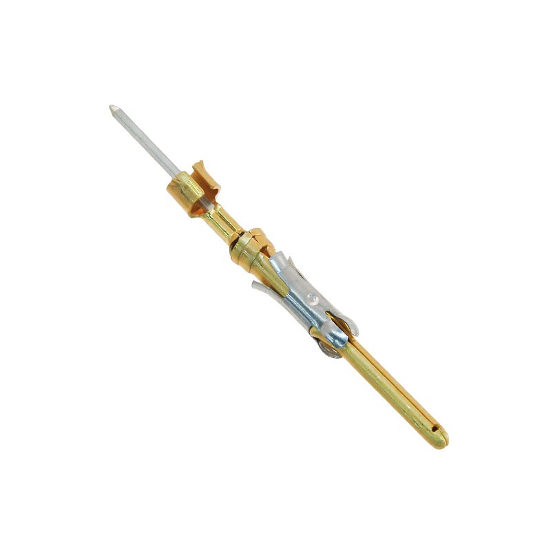 1 pcs : 202236-7 - CONN PIN GOLD SOLDER EYELET