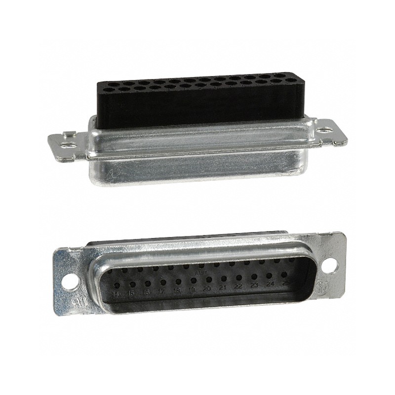 1 pcs : 207464-7 - CONN D-SUB HOUSING PLUG 25POS