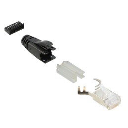 1 pcs : SS-39200-020 - CONN MOD PLUG 8P8C SHIELDED