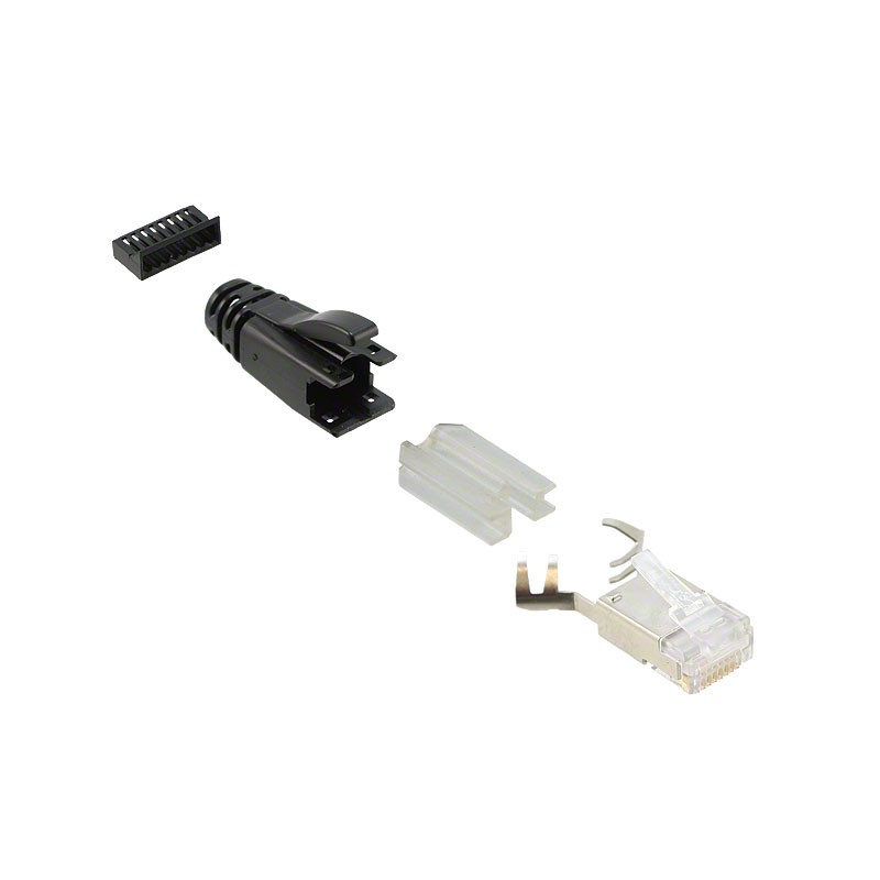 1 pcs : SS-39200-022 - CONN MOD PLUG 8P8C SHIELDED