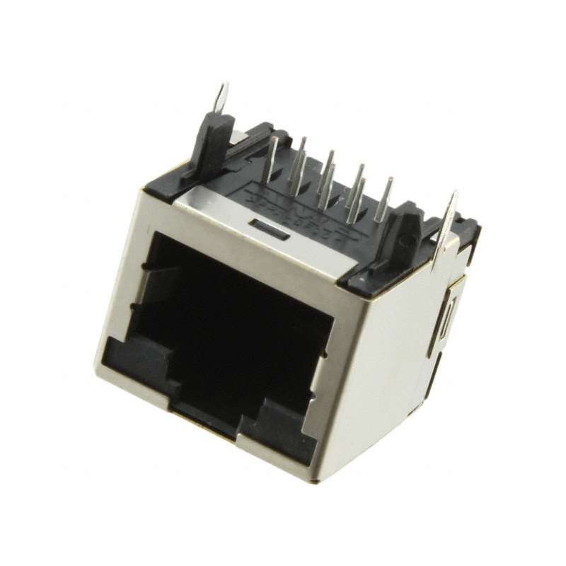 1 pcs : 1-406541-5 - CONN MOD JACK 8P8C R/A SHIELDED