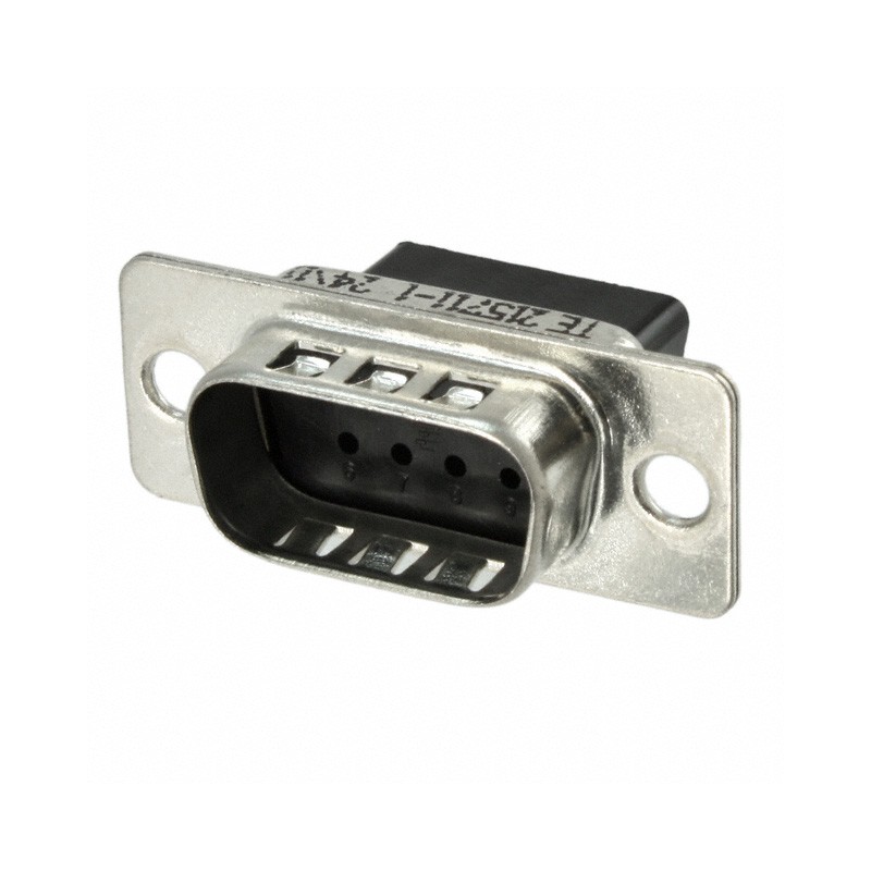 1 pcs : 215711-1 - CONN D-SUB HOUSING PLUG 9POS