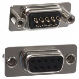1 pcs : 171-009-203L021 - CONN D-SUB RCPT 9POS PNL MNT