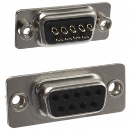 1 pcs : 171-009-203L011 - CONN D-SUB RCPT 9POS PNL MNT