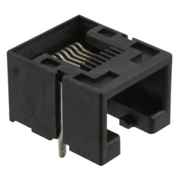 1 pcs : 0855025012 - CONN MOD JACK 8P8C R/A UNSHLD