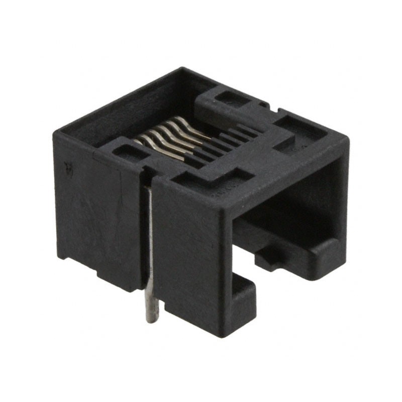 1 pcs : 0855025012 - CONN MOD JACK 8P8C R/A UNSHLD