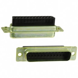 1 pcs : 5205208-1 - CONN D-SUB HOUSING PLUG 25POS