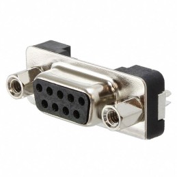 1 pcs : 191-009-213L571 - CONN D-SUB RCPT 9P PNL MNT SLDR