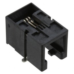 1 pcs : 0855025005 - CONN MOD JACK 4P4C R/A UNSHLD