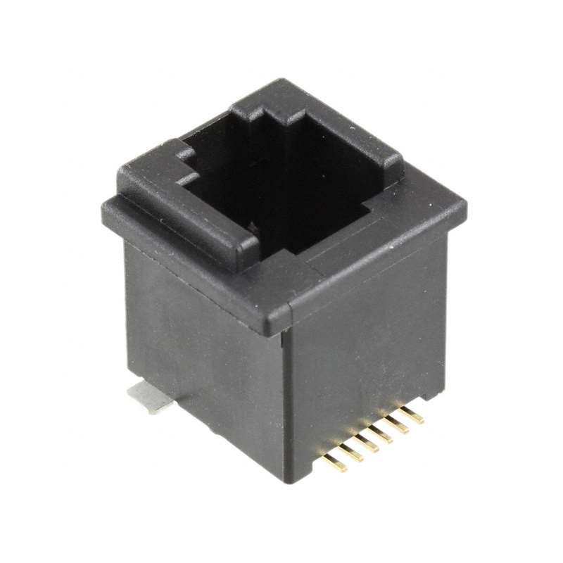1 pcs : 1-1734858-3 - CONN MOD JACK 6P6C VERT UNSHLD