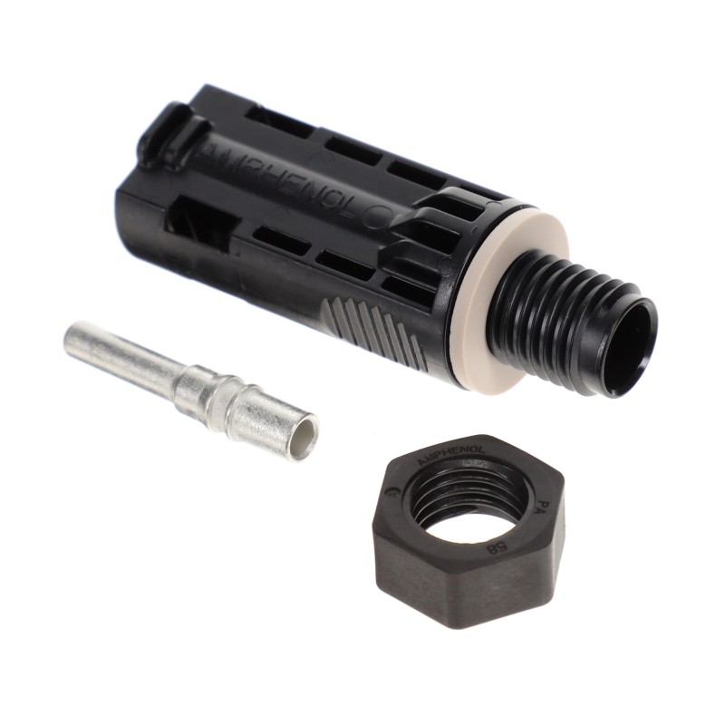 1 pcs : H4SMM6DM - MALE H4 PLUS BULKHEAD CONNECTOR