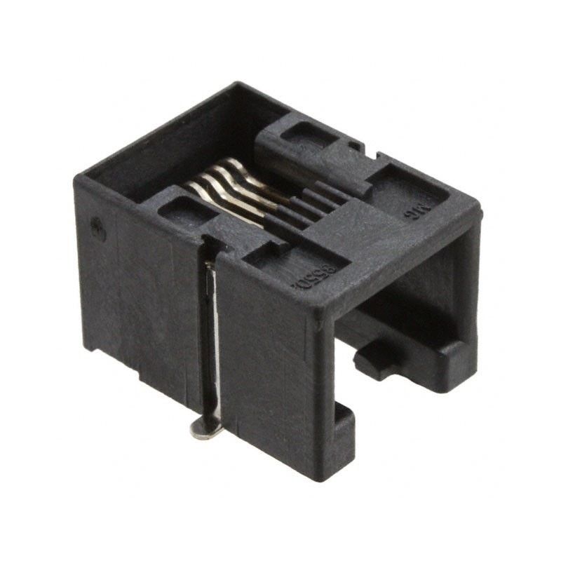 1 pcs : 0855025007 - CONN MOD JACK 6P6C R/A UNSHLD
