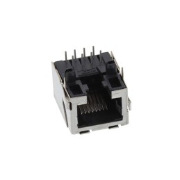 1 pcs : 2-338556-1 - CONN MOD JACK 8P8C R/A SHIELDED
