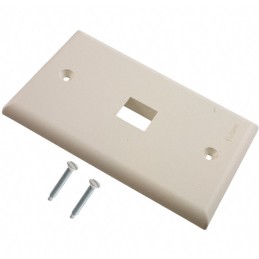 1 pcs : NK1FNIW - FACEPLATE SNGL GANG 1PORT WHITE