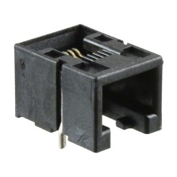 1 pcs : 0855025011 - CONN MOD JACK 6P6C R/A UNSHLD