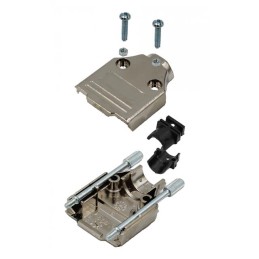 1 pcs : MHDTPK15-K - 15 WAY D-SUB HOOD METPLAS TOP EN