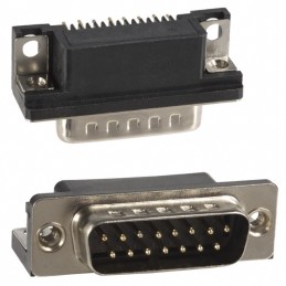 1 pcs : 182-015-113R171 - CONN D-SUB PLUG 15POS R/A SLDR