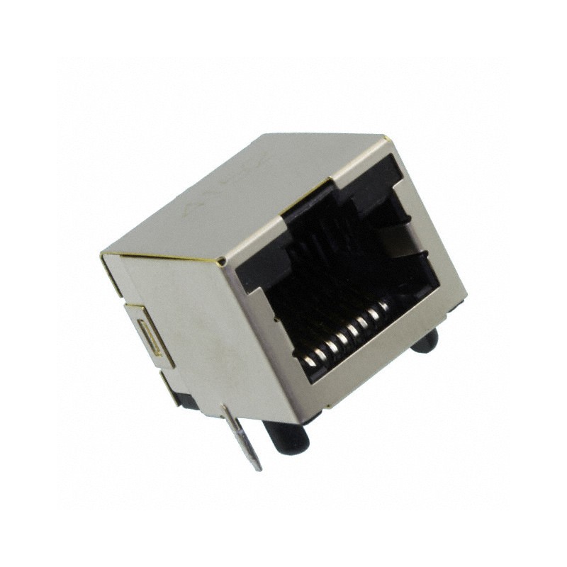 1 pcs : 2-406541-2 - CONN MOD JACK R/A 8P8C SHLD