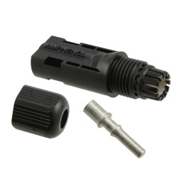 1 pcs : H4CMC6DI - CONN MALE COUPLER MINUS 10AWG