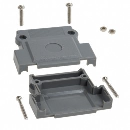 1 pcs : 976-025-010R031 - CONN BACKSHELL 25POS 180DEG GRAY