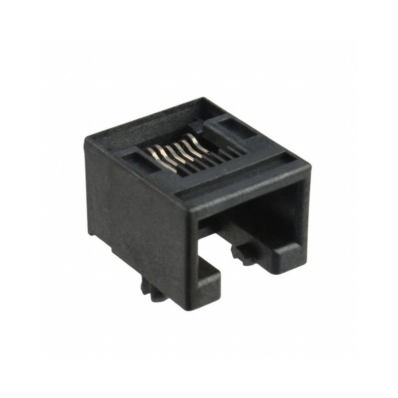 1 pcs : 0855035001 - CONN MOD JACK 8P8C R/A UNSHLD