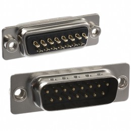 1 pcs : 171-015-103L011 - CONN D-SUB PLUG 15POS PNL MNT