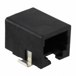 1 pcs : 0437436001 - CONN MOD JACK 6P6C R/A UNSHLD