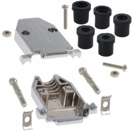 1 pcs : 979-015-020R121 - CONN BACKSHELL 15POS 180DEG SHLD