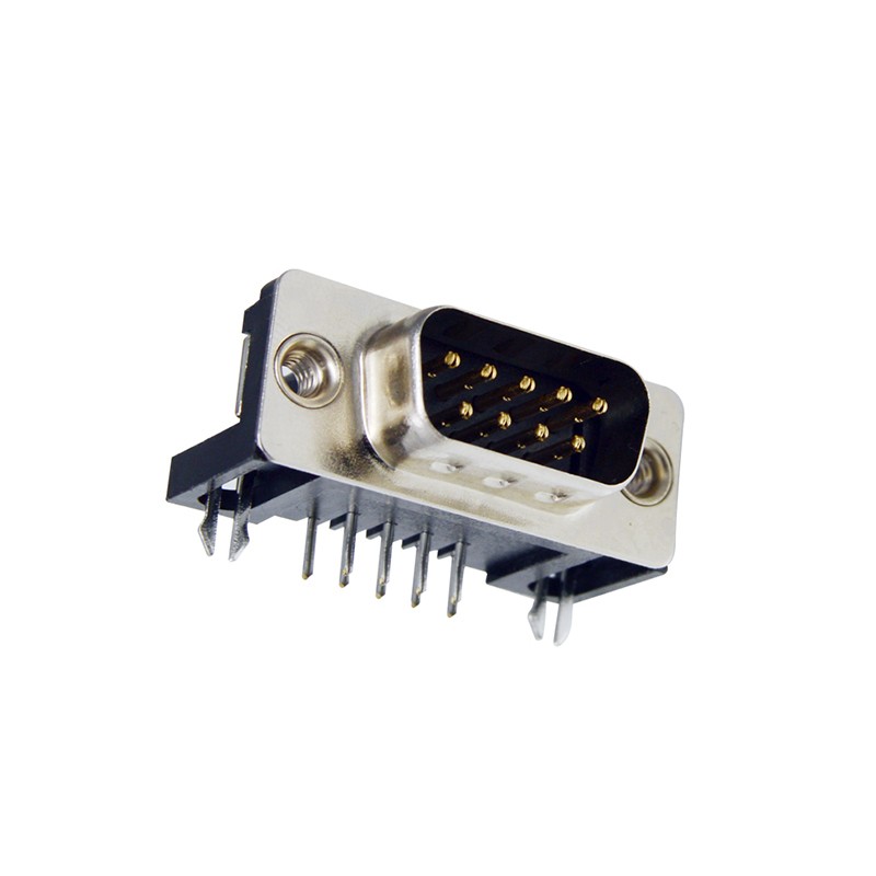 1 pcs : K22X-E9P-N - CONN D-SUB PLUG 9POS R/A SLDR