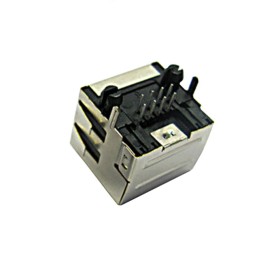 1 pcs : 615008140621 - CONN MOD JACK 8P8C R/A SHIELDED