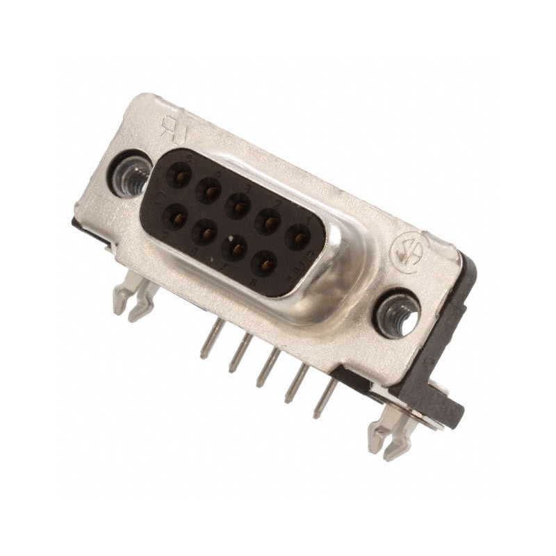 1 pcs : 5788796-1 - CONN D-SUB RCPT 9POS R/A SLDR