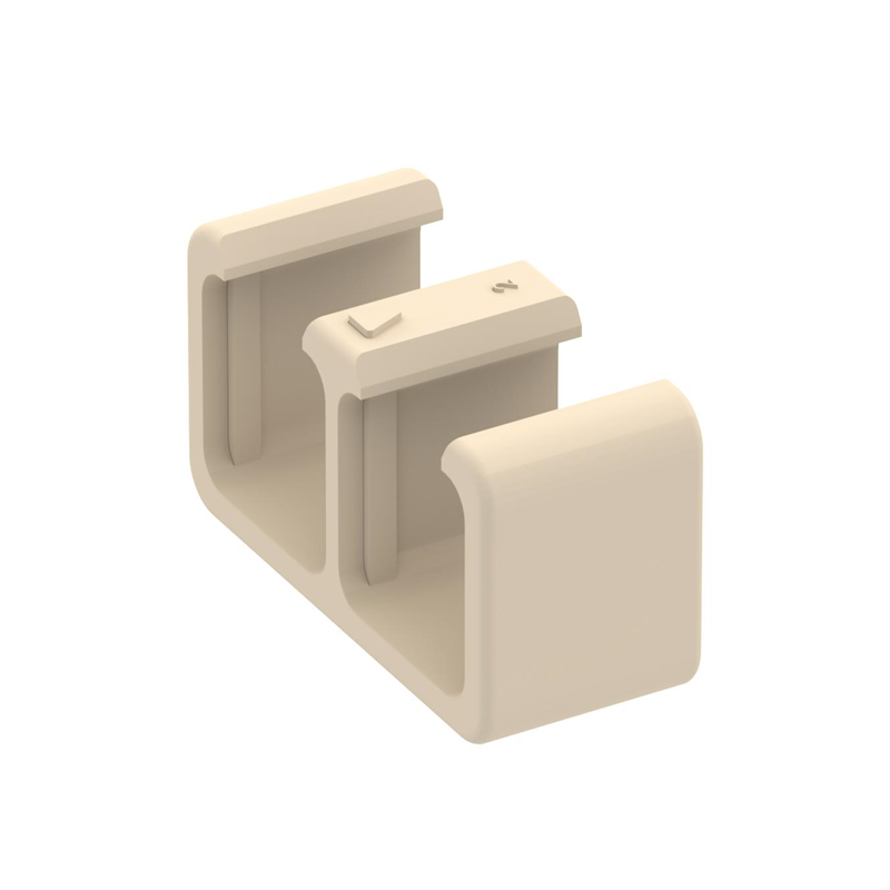 1 pcs : F718197206 - LC DUPLEX REMOVABLE CLIP BEIGE