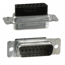1 pcs : 205206-8 - CONN D-SUB HOUSING PLUG 15POS