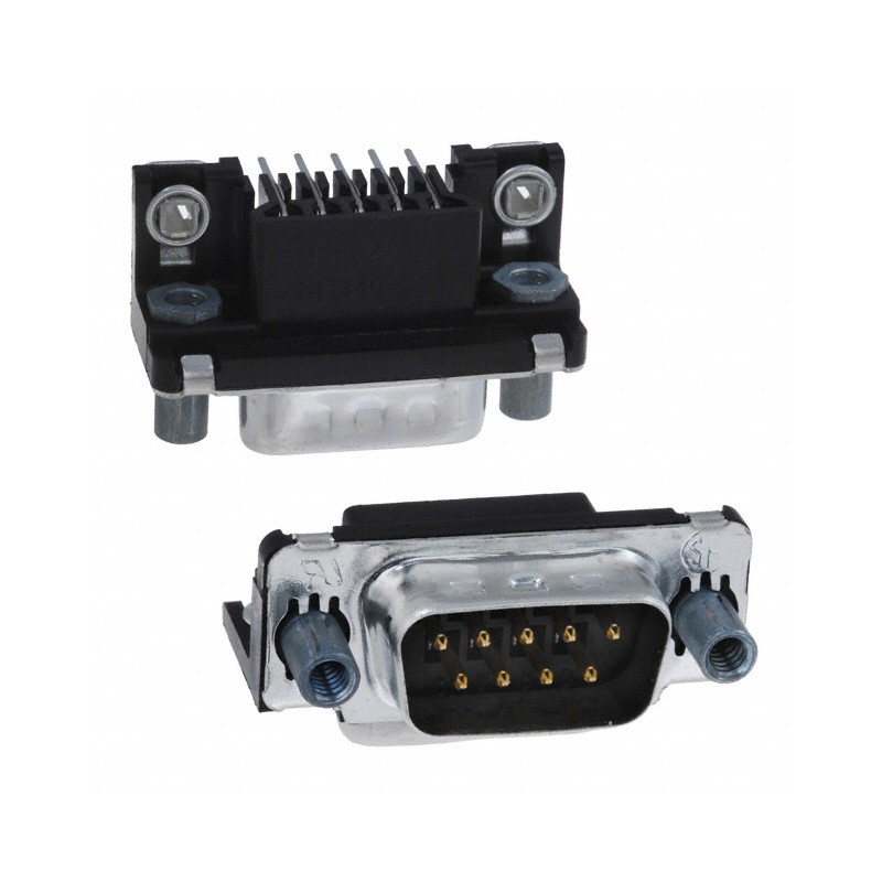 1 pcs : 5747840-5 - CONN D-SUB PLUG 9POS R/A SLDR