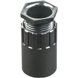 10 pcs - Schneider Electric Adapter, Conduit Fitting, 25mm Nominal Size, uPVC, Black