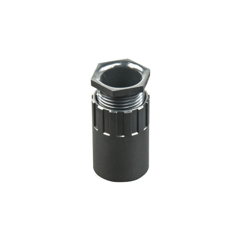 10 pcs - Schneider Electric Adapter, Conduit Fitting, 25mm Nominal Size, uPVC, Black