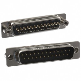 1 pcs : 171-025-103L021 - CONN D-SUB PLUG 25POS PNL MNT
