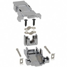 1 pcs : 983-009-020R121 - CONN BACKSHELL 9POS 180DEG SHLD